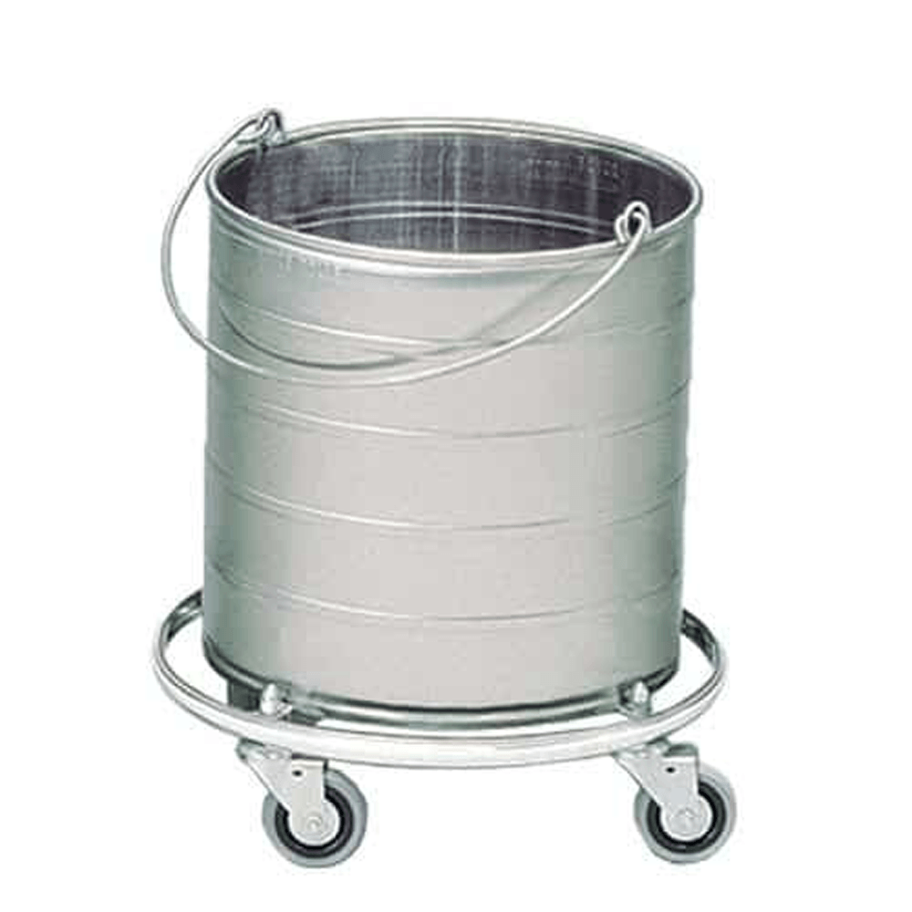 Round Mop Buckets on 3 Casters