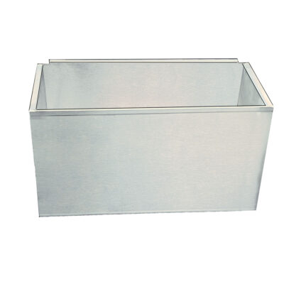 Stainless steel 6" x 14" Utility Basket