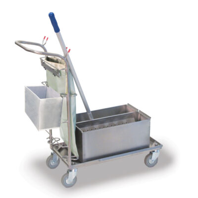 Stainless Steel Microfiber Cart